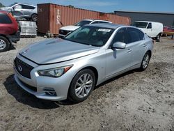 Salvage cars for sale at Hueytown, AL auction: 2015 Infiniti Q50 Base