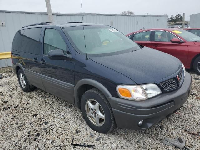 2003 Pontiac Montana Economy