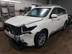 Salvage cars for sale at Elgin, IL auction: 2015 Infiniti QX60