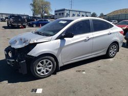 Salvage cars for sale from Copart Albuquerque, NM: 2014 Hyundai Accent GLS