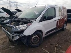 Salvage cars for sale from Copart Elgin, IL: 2014 Ford Transit Connect XL