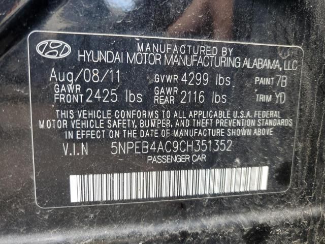 2012 Hyundai Sonata GLS