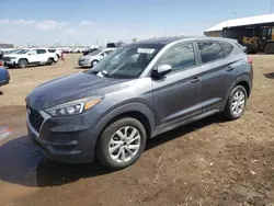 Salvage cars for sale at Brighton, CO auction: 2019 Hyundai Tucson SE