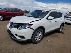 Salvage cars for sale at Brighton, CO auction: 2016 Nissan Rogue S