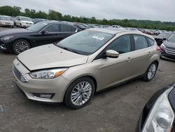 Ford Focus Titanium salvage cars for sale: 2017 Ford Focus Titanium