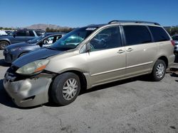Salvage cars for sale at Las Vegas, NV auction: 2006 Toyota Sienna CE