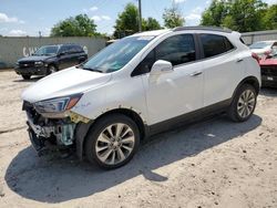 Salvage cars for sale from Copart Midway, FL: 2018 Buick Encore Preferred