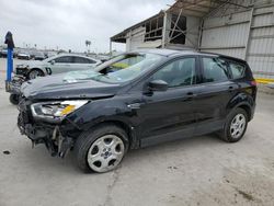 Salvage cars for sale at Corpus Christi, TX auction: 2017 Ford Escape S