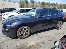 Salvage cars for sale at Exeter, RI auction: 2017 Maserati Levante S Sport
