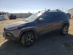 Salvage cars for sale at Nampa, ID auction: 2017 Jeep Cherokee Trailhawk