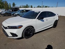 Honda salvage cars for sale: 2022 Honda Civic Sport