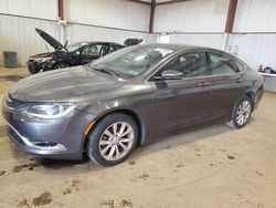 Salvage cars for sale at Pennsburg, PA auction: 2016 Chrysler 200 C