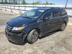 Salvage cars for sale from Copart Spartanburg, SC: 2016 Honda Odyssey Touring