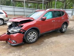 Salvage cars for sale at Austell, GA auction: 2015 Nissan Rogue S