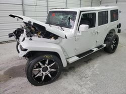 Salvage cars for sale from Copart Loganville, GA: 2017 Jeep Wrangler Unlimited Sport