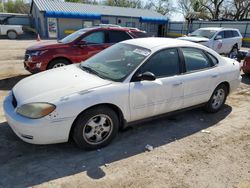 Vehiculos salvage en venta de Copart Wichita, KS: 2007 Ford Taurus SE