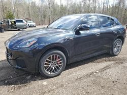 Salvage cars for sale from Copart Bowmanville, ON: 2023 Maserati Grecale GT