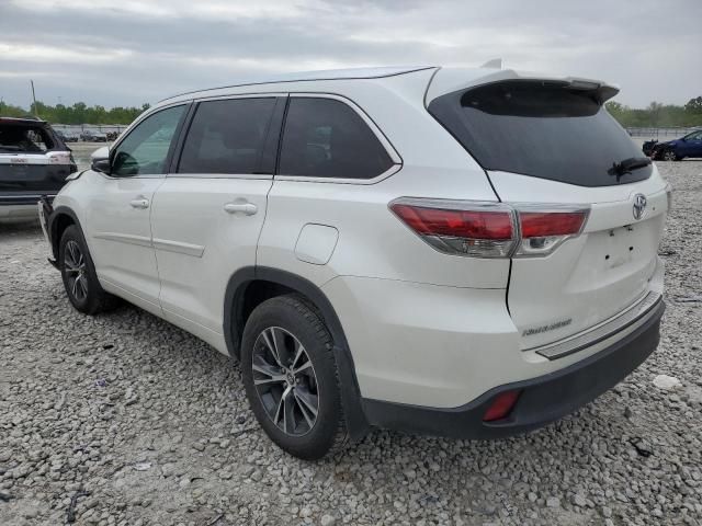 2016 Toyota Highlander XLE