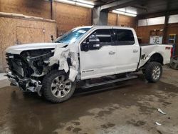 Salvage trucks for sale at Ebensburg, PA auction: 2017 Ford F250 Super Duty