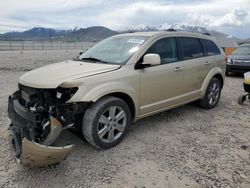 Salvage cars for sale from Copart Magna, UT: 2011 Dodge Journey Crew