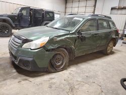 Salvage cars for sale from Copart Abilene, TX: 2013 Subaru Outback 2.5I