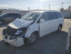 Salvage cars for sale from Copart Sun Valley, CA: 2007 Honda Odyssey EXL