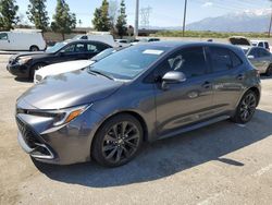 Salvage cars for sale from Copart Rancho Cucamonga, CA: 2023 Toyota Corolla XSE