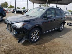 Salvage cars for sale from Copart San Diego, CA: 2018 Subaru Forester 2.5I Touring