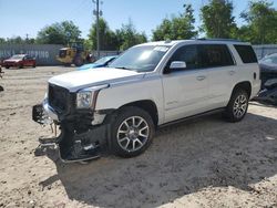Salvage cars for sale from Copart Midway, FL: 2017 GMC Yukon Denali