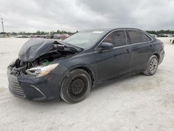 Toyota salvage cars for sale: 2016 Toyota Camry LE