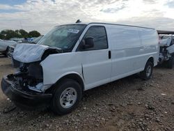 Salvage trucks for sale at Wilmer, TX auction: 2022 Chevrolet Express G3500