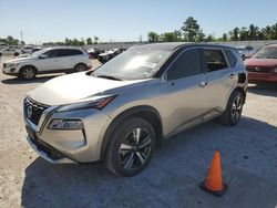 Vehiculos salvage en venta de Copart Houston, TX: 2021 Nissan Rogue Platinum