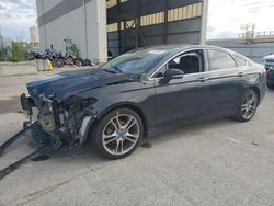 Salvage cars for sale from Copart Kansas City, KS: 2015 Ford Fusion Titanium