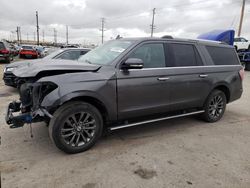 Salvage cars for sale from Copart Los Angeles, CA: 2021 Ford Expedition Max Limited