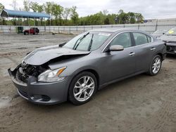 Salvage cars for sale from Copart Spartanburg, SC: 2014 Nissan Maxima S