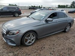 Salvage cars for sale at Houston, TX auction: 2018 Mercedes-Benz E 300