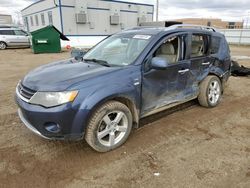 Salvage cars for sale from Copart Bismarck, ND: 2008 Mitsubishi Outlander XLS