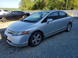 Salvage cars for sale from Copart Concord, NC: 2008 Honda Civic EX