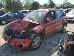 Salvage cars for sale at Madisonville, TN auction: 2016 Volkswagen Tiguan S