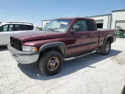 Salvage cars for sale from Copart Kansas City, KS: 2001 Dodge RAM 1500