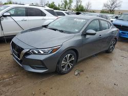 Salvage cars for sale at Bridgeton, MO auction: 2022 Nissan Sentra SV