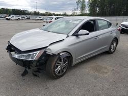 Hyundai salvage cars for sale: 2020 Hyundai Elantra SEL