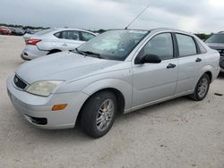 Salvage cars for sale at San Antonio, TX auction: 2007 Ford Focus ZX4