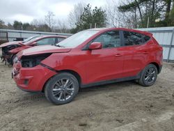 Salvage cars for sale from Copart Lyman, ME: 2015 Hyundai Tucson GLS