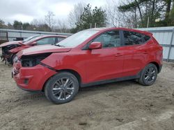 Salvage cars for sale at Lyman, ME auction: 2015 Hyundai Tucson GLS