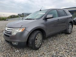 Salvage cars for sale at Wayland, MI auction: 2010 Ford Edge Limited