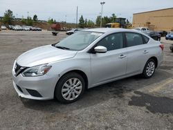 Nissan Sentra S Vehiculos salvage en venta: 2017 Nissan Sentra S