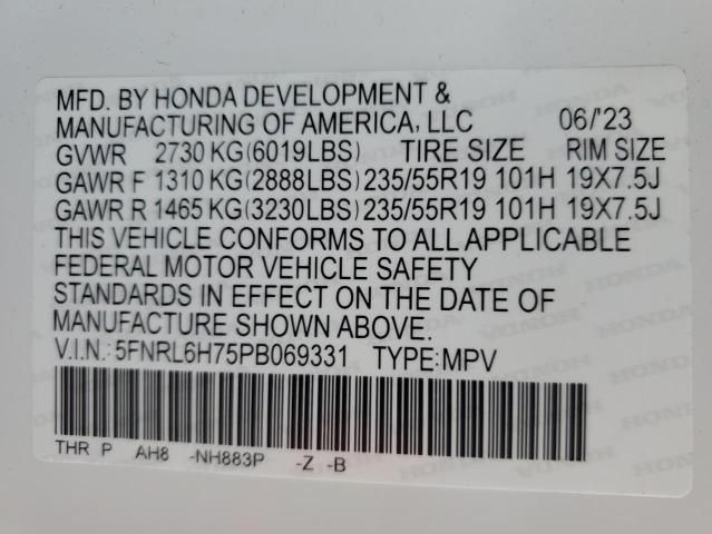 2023 Honda Odyssey SPORT-L