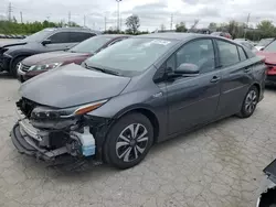 Toyota Prius Prime salvage cars for sale: 2017 Toyota Prius Prime