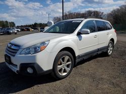 Salvage cars for sale at East Granby, CT auction: 2014 Subaru Outback 2.5I Limited